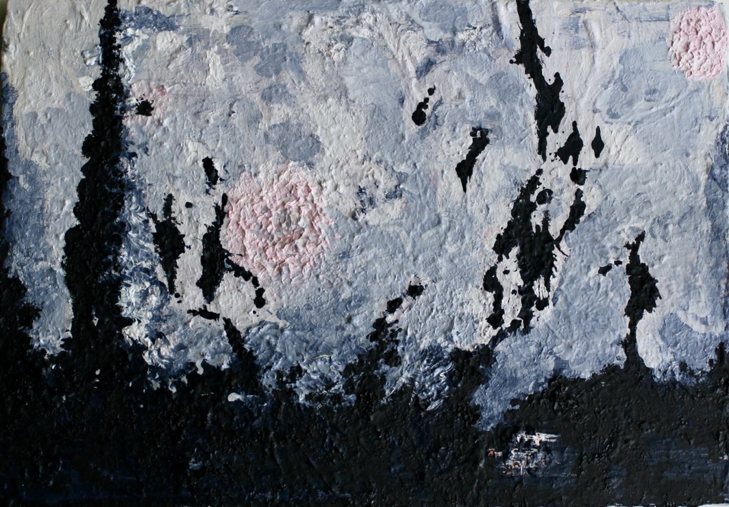 2022, untitled, oil on linen, 46 x 65,5 cm
