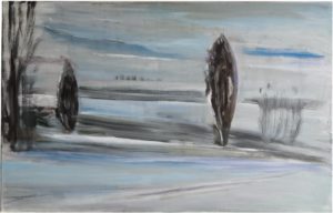 1998, untitled, oil on canvas 64 x 99cm