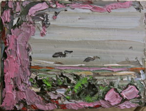 2009, untitled, oil on canvas, 13 x 18 cm, particuliere collectie